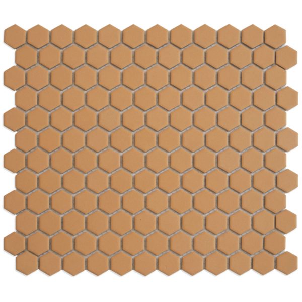 Mozaiek Hexagon Mat Tuscany Gold 2,3x2,6