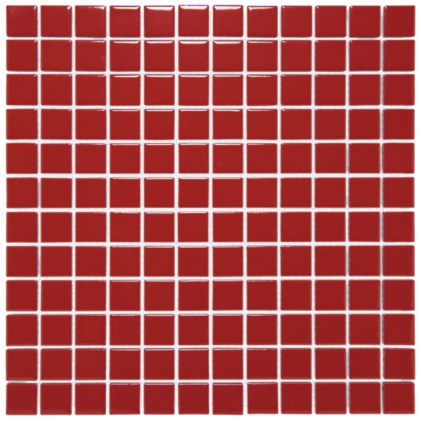 Mozaiek Barcelona Vierkant Rood 2,3x2,3