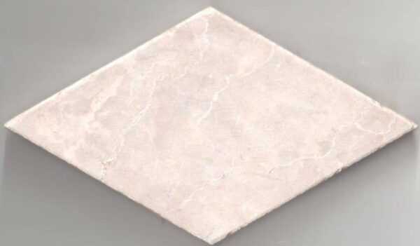 Stone Line Rombo Mozaiek Tegel Ruit - Crème Marmer Ongeglazuurd 75x150mm