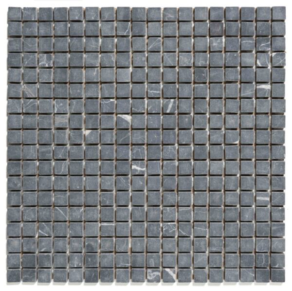 The Mosaic Factory Natural Stone Mozaiek Tegel Vierkant - Nero Anticato Marmer Natural 305x305 mm