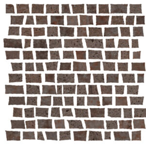 Mozaïektegel Serenissima Costruire 1062377 WAMoz.300X300 Ruggine 10mm Mat F:Random