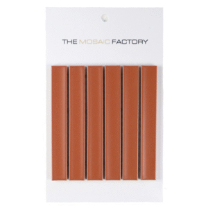 The Mosaic Factory | Sevilla Mozaïek Tegel Kitkat Vinger | 296x299 mm | Terra Cotta