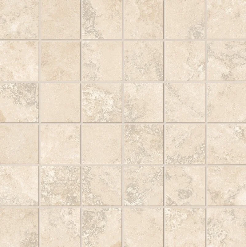 Vento Del Sud Beige mozaiek 5x5 op net 1 Vento Del Sud Beige mozaiek 5x5 op net