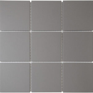 Mozaiek London Vierkant Donker Grijs 9,5 x 9,5