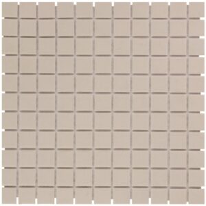 Mozaïek London 30x30 cm Onverglaasd Porselein, Mat Antislip En Wit The Mosaic Factory