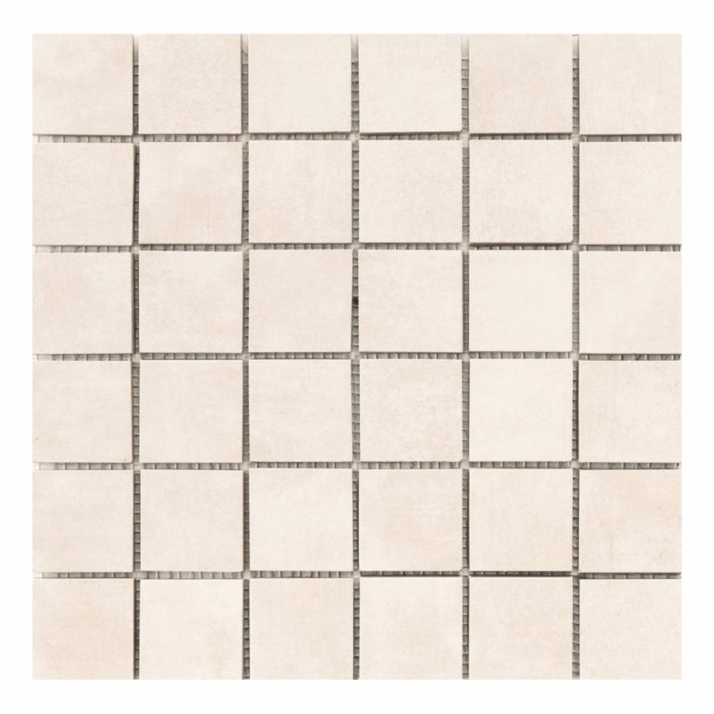 Mozaïektegel Cristacer Pascal Blanco 33.3x33.3 cm Cristacer