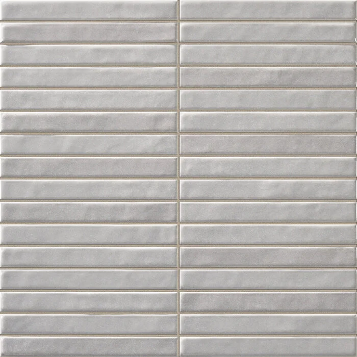 Pencil Kromo Ash mozaiektegel 35x35 grijs 1 Pencil Kromo Ash mozaiektegel 35x35 grijs