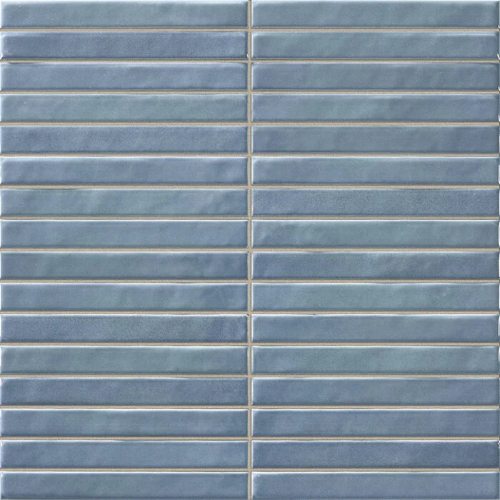 Pencil Kromo Teal mozaiektegel 35x35 blauw 1 Pencil Kromo Teal mozaiektegel 35x35 blauw