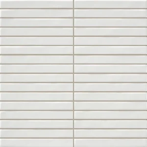 Pencil Kromo White mozaiektegel 35x35 wit