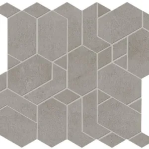 Mozaïektegel Atlas Concorde Boost AN65 VLtegel mozaiek 31x33,5cm 9mm mat rect. grey