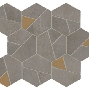 Mozaïektegel Atlas Concorde Boost AN68 VLtegel mozaiek 25x28,5cm 9mm mat rect. smoke
