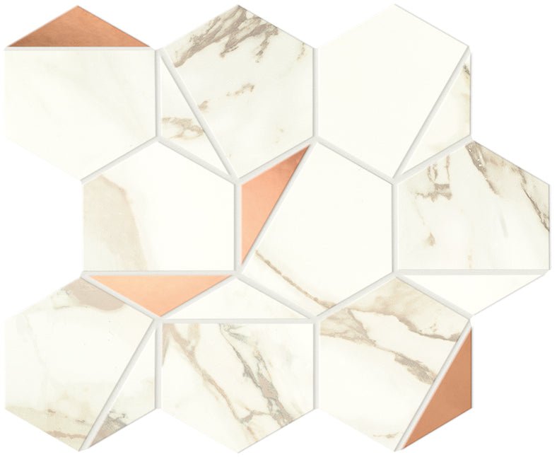 Mozaïektegel Atlas Concorde Marvel Shine A4WW WAmozaiek 25,1x29cm 8,5mm glans rect cala.imperial 1 Mozaïektegel Atlas Concorde Marvel Shine A4WW WAmozaiek 25,1x29cm 8,5mm glans rect cala.imperial