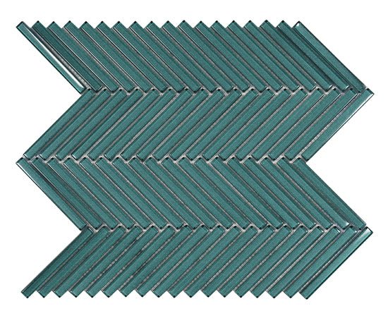 Mozaïektegel CR PLUS HG Glass WAMoz.285X305 Green 8mm Glans 1 Mozaïektegel CR PLUS HG Glass WAMoz.285X305 Green 8mm Glans