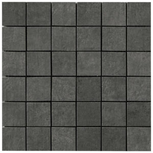 Mozaïektegel Serenissima Evoca 1064979 VLMoz.300X300 Grafite 10mm Mat Ret.R10 F:050X050