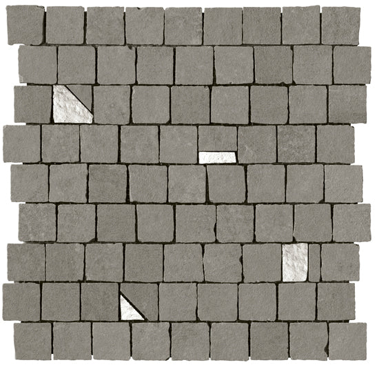 Mozaïektegel Serenissima Studio 50 1069312 VLMoz.300X300 Peltro 10mm Mat Ret.R10 F:Random 1 Mozaïektegel Serenissima Studio 50 1069312 VLMoz.300X300 Peltro 10mm Mat Ret.R10 F:Random