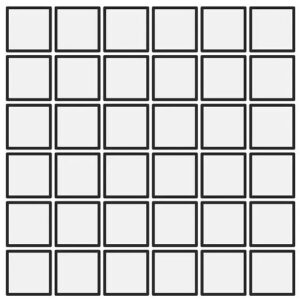 Mozaïek tegels Domus Bianco Esagono - Vierkant Wand en vloer Geglazuurde Porseleinen Steengoed