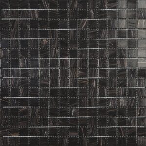 Mozaïek tegels Home Solo Donker 32,7x32,7 - Vierkant Wand en vloer Glas