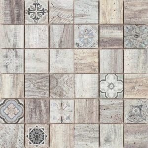 Mozaïek tegels Hydra beige 30x30 - Vierkant Wandtegels Natuursteen