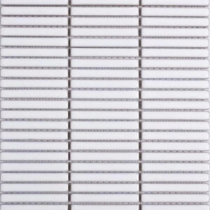 Mozaïek tegels Linea Wit 28,41x29,61 - Rechthoek Wand en vloer Geglazuurde porseleinen steengoed