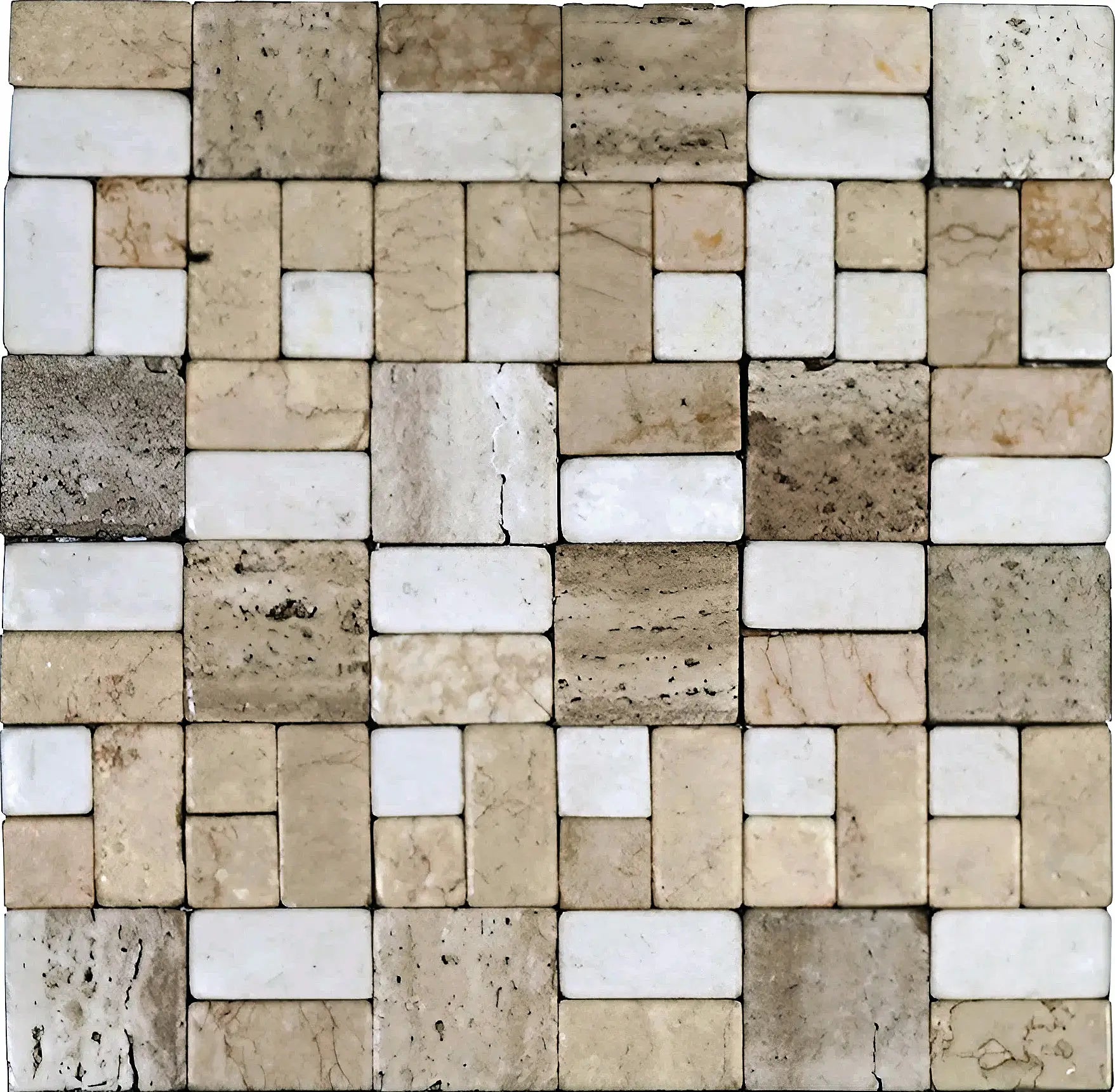 Mozaïek tegels Marmol Cati 30x30 - Vierkant Wand en vloer Natuursteen 1 Mozaïek tegels Marmol Cati 30x30 - Vierkant Wand en vloer Natuursteen