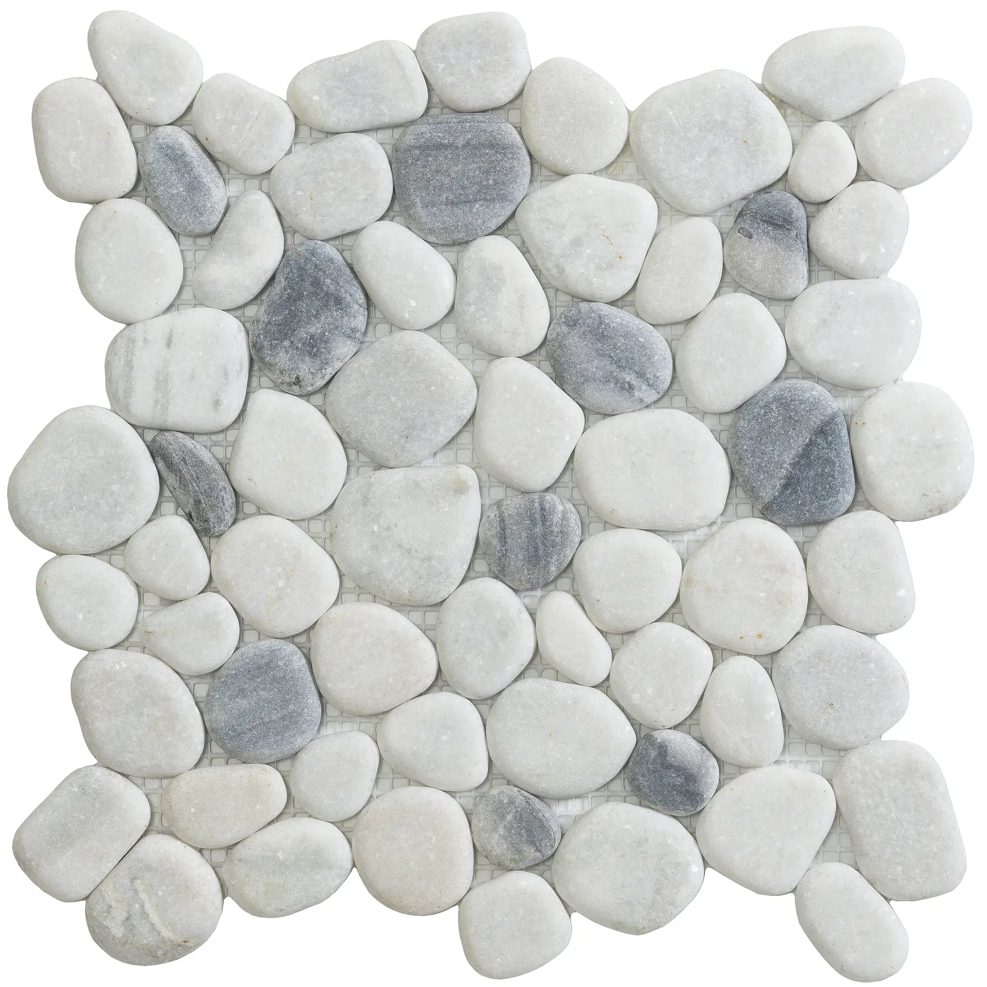 Mozaïek tegels Perla Niveau Gemengd 26,5x26,5 - Kiezels Wand en vloer Natuursteen 1 Mozaïek tegels Perla Niveau Gemengd 26,5x26,5 - Kiezels Wand en vloer Natuursteen