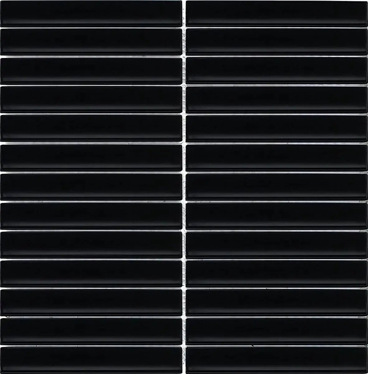 Mozaïek tegels Piano Zwart mat 29,6x29,9 - Rechthoek Wandtegels Geglazuurde porseleinen steengoed 1 Mozaïek tegels Piano Zwart mat 29,6x29,9 - Rechthoek Wandtegels Geglazuurde porseleinen steengoed