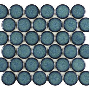 Mozaïek tegels Rond Wintertaling 30,4x26,3 - Rond Wand en vloer Geglazuurde porseleinen steengoed