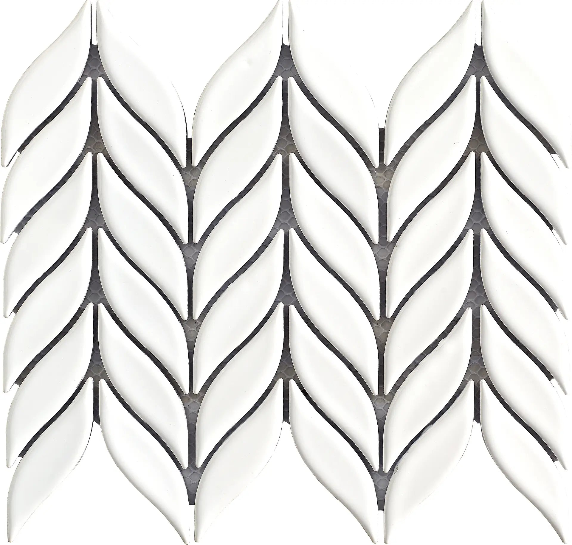 Mozaïek tegels Victory Wit Glans 27,51x21,96 - Onregelmatige Wandtegels Geglazuurde porseleinen steengoed 1 Mozaïek tegels Victory Wit Glans 27,51x21,96 - Onregelmatige Wandtegels Geglazuurde porseleinen steengoed