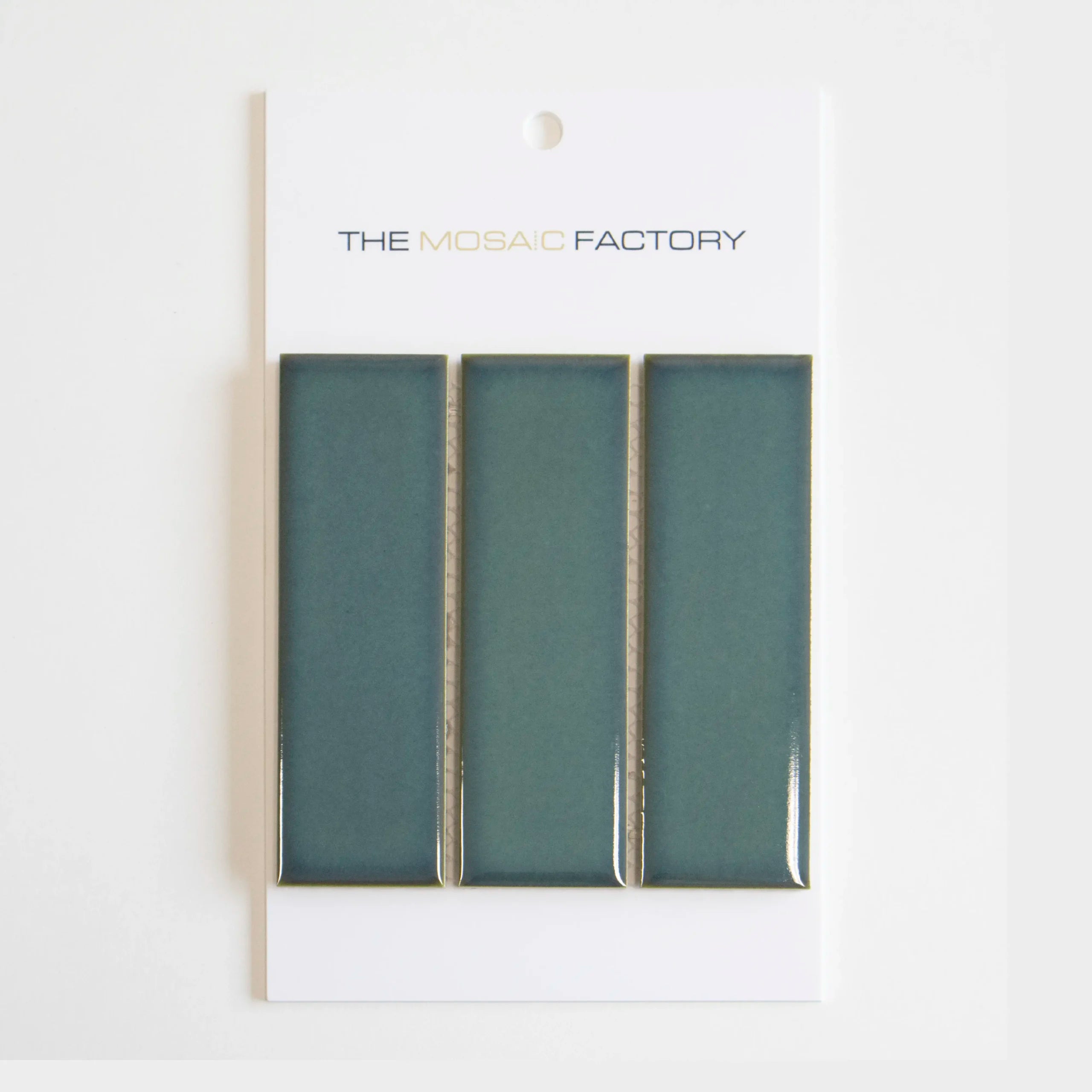 The Mosaic Factory Barcelona Mozaiek Tegel Rechthoek - Forest Green Porselein Geglazuurd 291x297 mm 1 The Mosaic Factory Barcelona Mozaiek Tegel Rechthoek - Forest Green Porselein Geglazuurd 291x297 mm