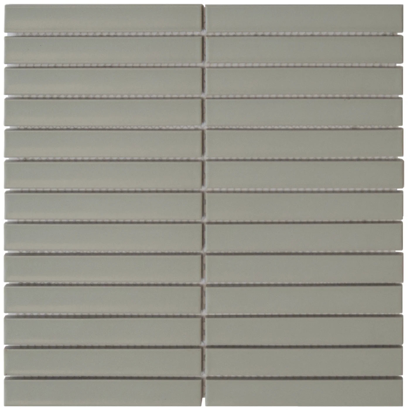 The Mosaic Factory Sevilla Mozaïek Tegel Kitkat Vinger - Sage Groen Mat 1 The Mosaic Factory Sevilla Mozaïek Tegel Kitkat Vinger - Sage Groen Mat